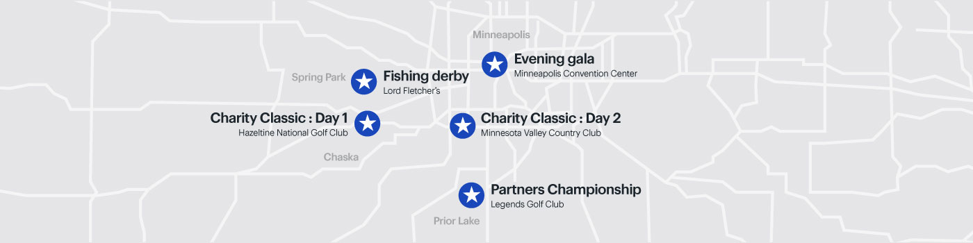 Best Buy Charity Classic Locations Best Buy Charity Classic Event Map Locations